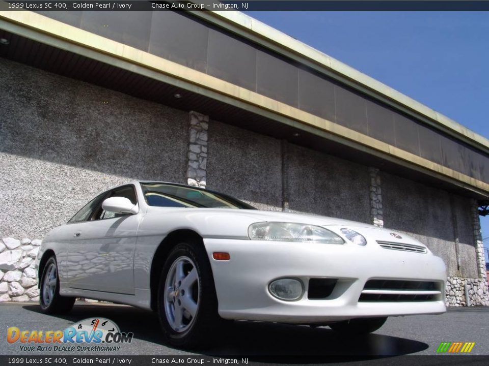 1999 Lexus SC 400 Golden Pearl / Ivory Photo #3