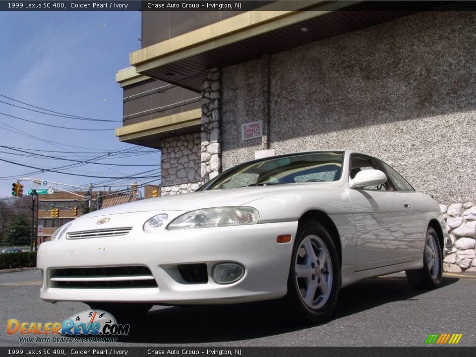 1999 Lexus SC 400 Golden Pearl / Ivory Photo #6
