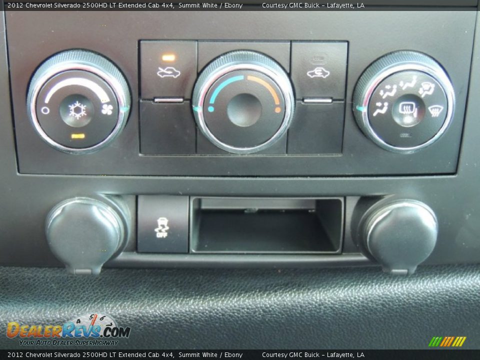 2012 Chevrolet Silverado 2500HD LT Extended Cab 4x4 Summit White / Ebony Photo #19