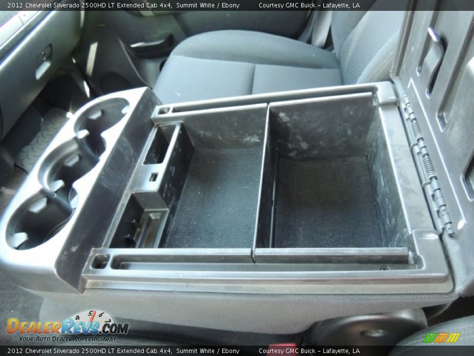 2012 Chevrolet Silverado 2500HD LT Extended Cab 4x4 Summit White / Ebony Photo #22