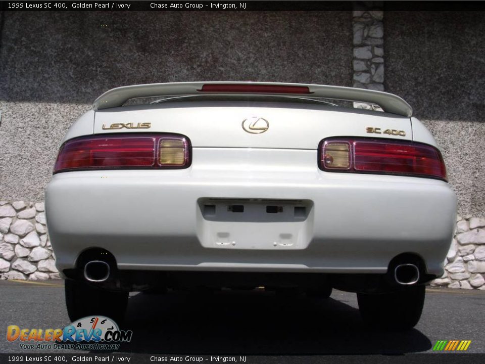 1999 Lexus SC 400 Golden Pearl / Ivory Photo #8