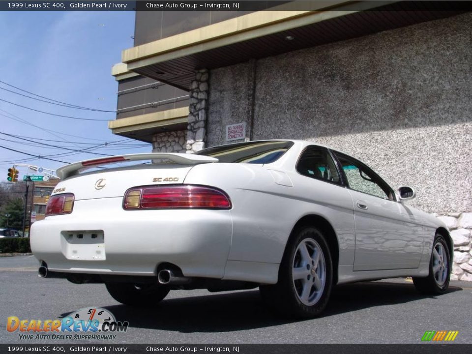 1999 Lexus SC 400 Golden Pearl / Ivory Photo #9