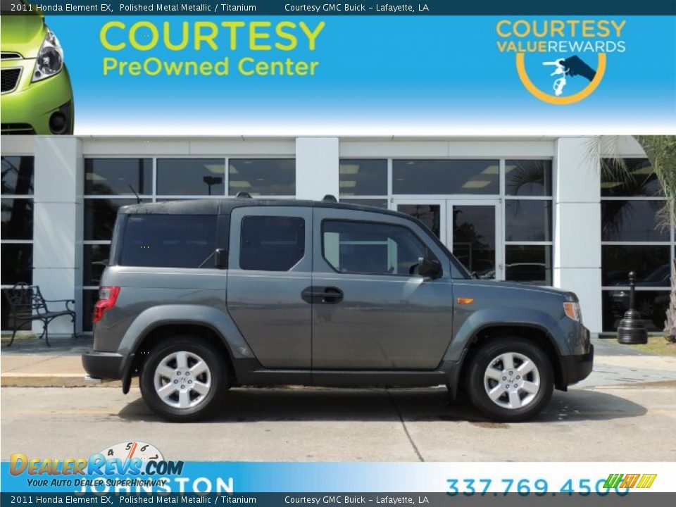 2011 Honda Element EX Polished Metal Metallic / Titanium Photo #1