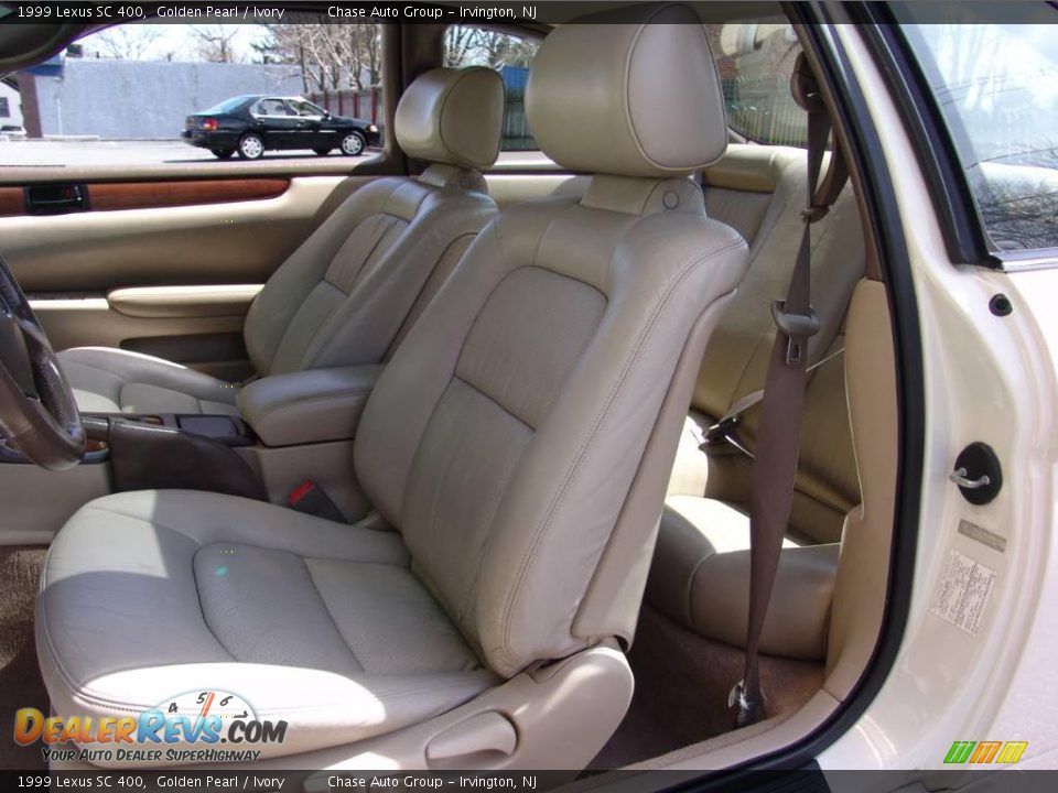 1999 Lexus SC 400 Golden Pearl / Ivory Photo #10