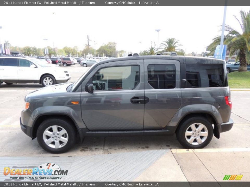 2011 Honda Element EX Polished Metal Metallic / Titanium Photo #5