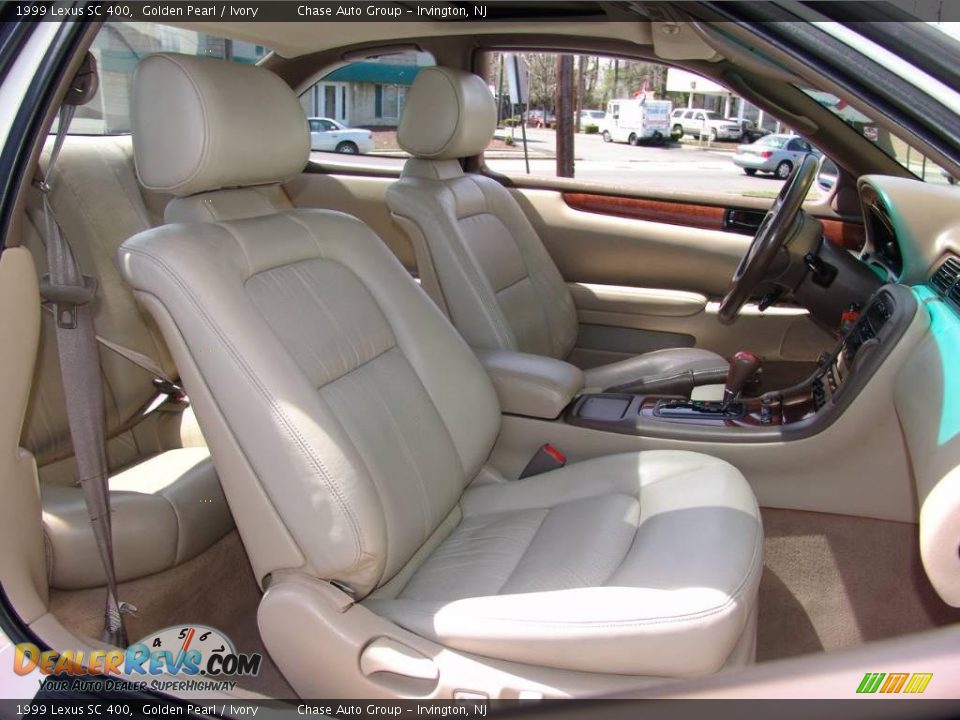 1999 Lexus SC 400 Golden Pearl / Ivory Photo #13