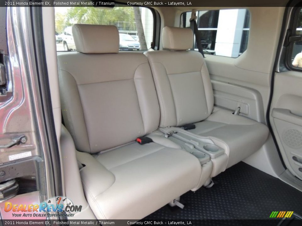 2011 Honda Element EX Polished Metal Metallic / Titanium Photo #8