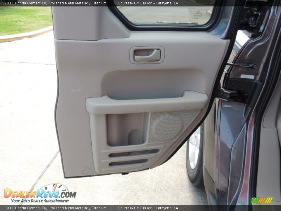 2011 Honda Element EX Polished Metal Metallic / Titanium Photo #9