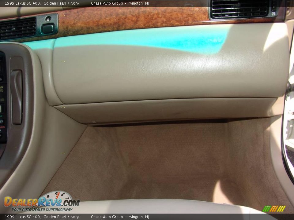 1999 Lexus SC 400 Golden Pearl / Ivory Photo #14