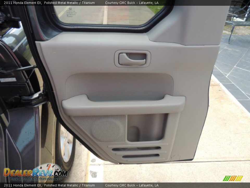 2011 Honda Element EX Polished Metal Metallic / Titanium Photo #11