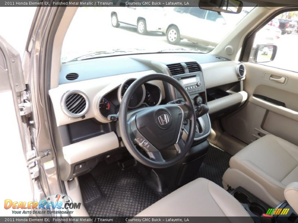 2011 Honda Element EX Polished Metal Metallic / Titanium Photo #12