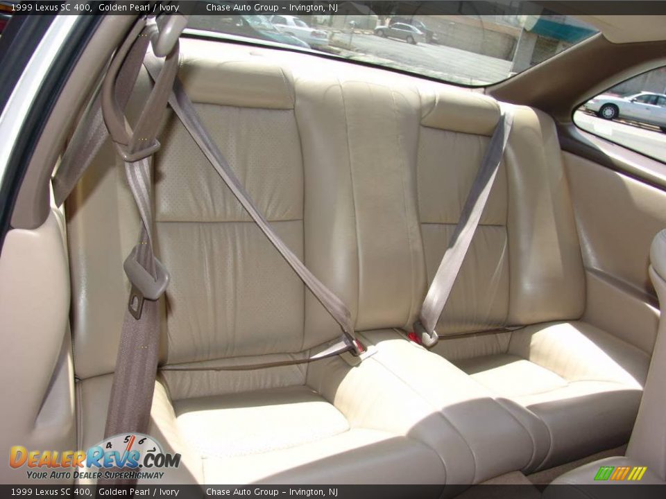 1999 Lexus SC 400 Golden Pearl / Ivory Photo #16