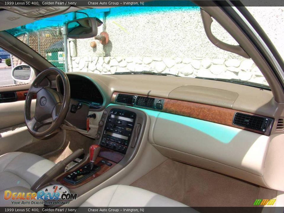 1999 Lexus SC 400 Golden Pearl / Ivory Photo #17