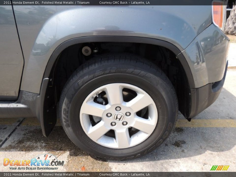 2011 Honda Element EX Polished Metal Metallic / Titanium Photo #23