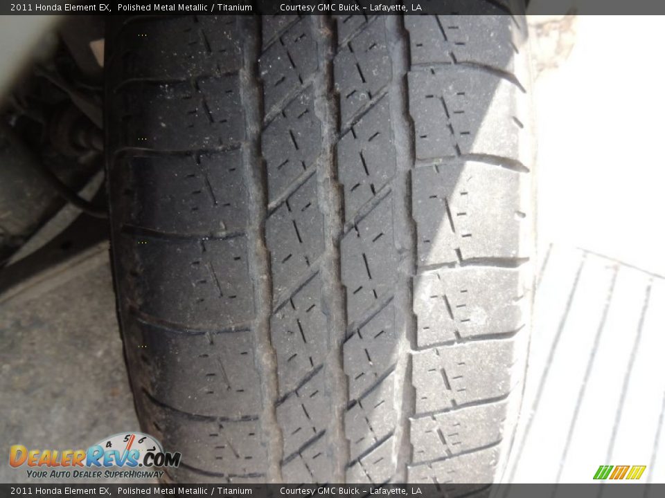 2011 Honda Element EX Polished Metal Metallic / Titanium Photo #25
