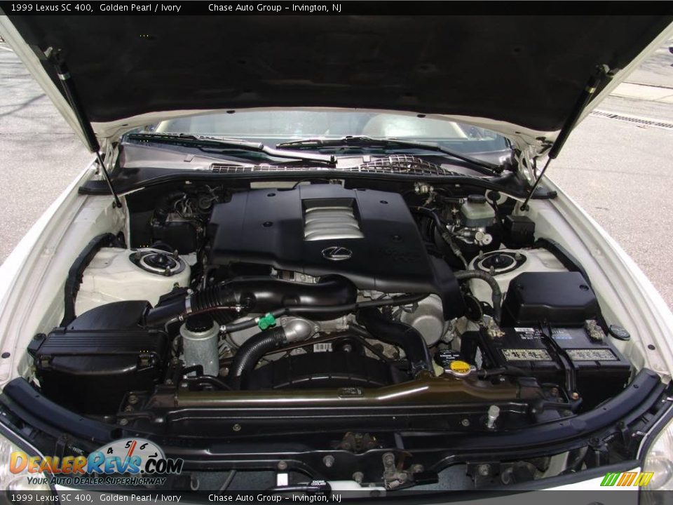 1999 Lexus SC 400 Golden Pearl / Ivory Photo #25