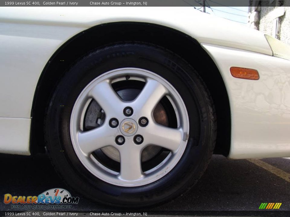 1999 Lexus SC 400 Golden Pearl / Ivory Photo #28
