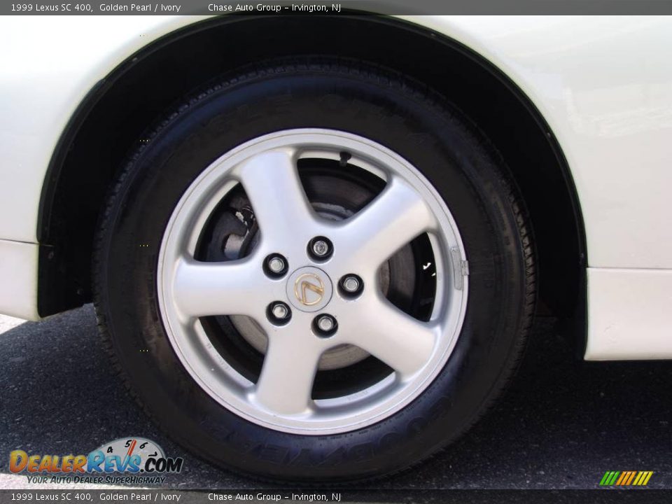 1999 Lexus SC 400 Golden Pearl / Ivory Photo #30