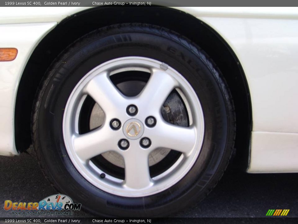1999 Lexus SC 400 Golden Pearl / Ivory Photo #32