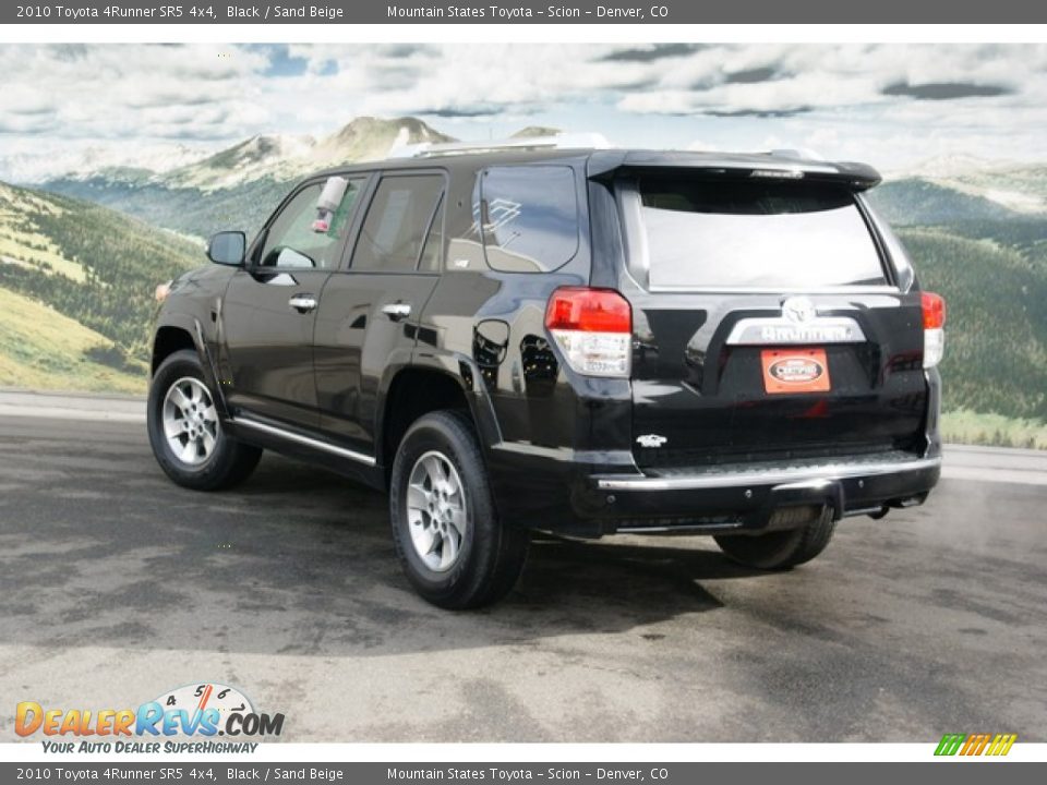 2010 Toyota 4Runner SR5 4x4 Black / Sand Beige Photo #3