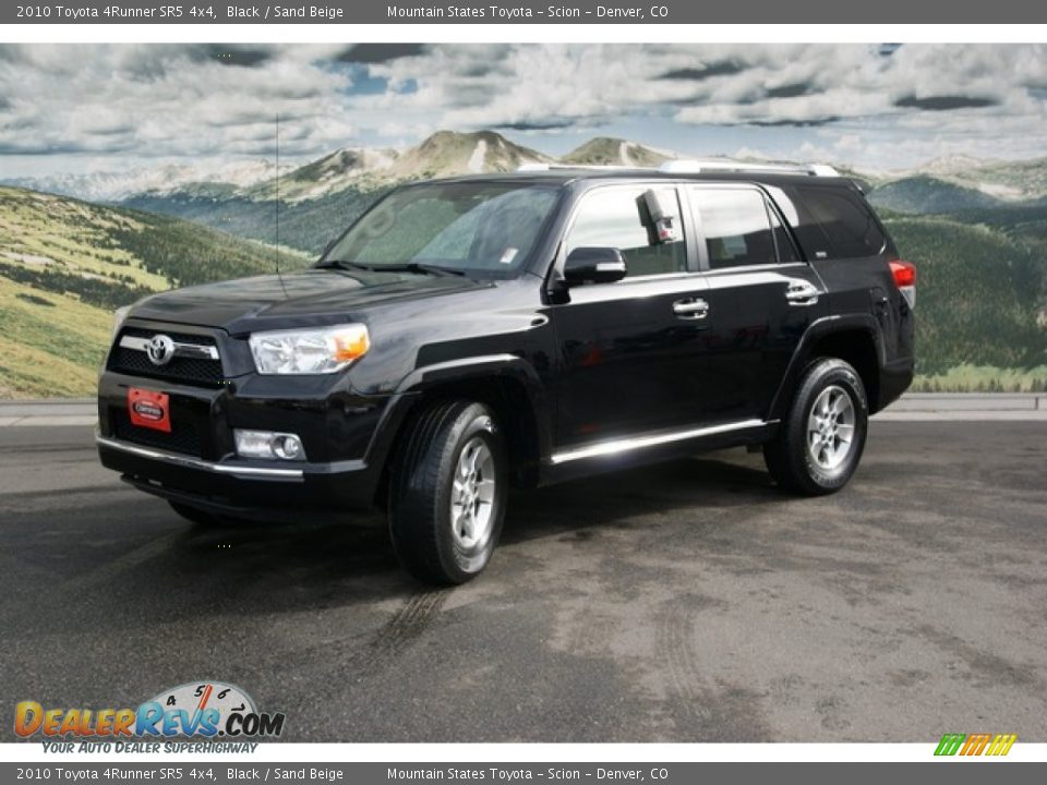 2010 Toyota 4Runner SR5 4x4 Black / Sand Beige Photo #4