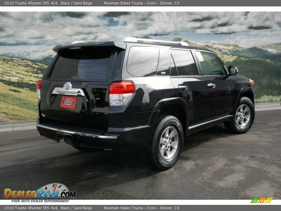 2010 Toyota 4Runner SR5 4x4 Black / Sand Beige Photo #6