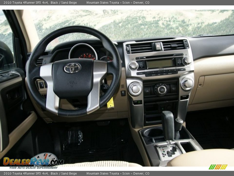 2010 Toyota 4Runner SR5 4x4 Black / Sand Beige Photo #10