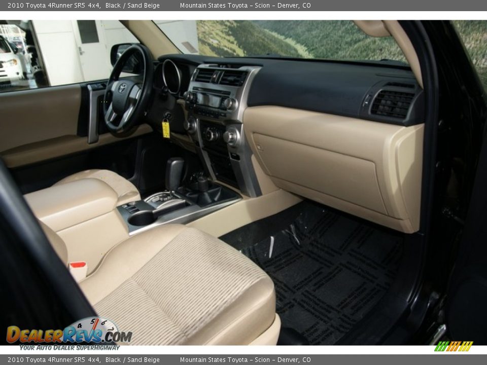 2010 Toyota 4Runner SR5 4x4 Black / Sand Beige Photo #12