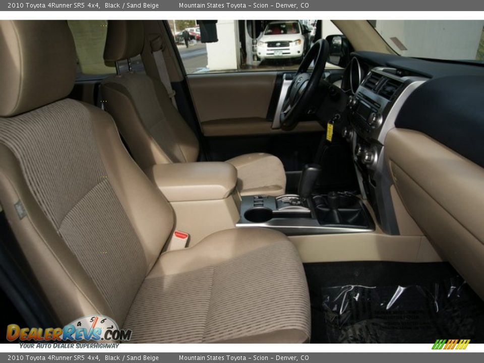 2010 Toyota 4Runner SR5 4x4 Black / Sand Beige Photo #13