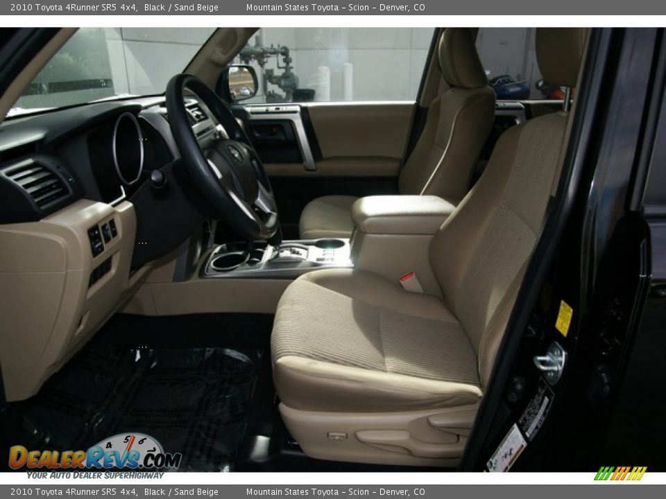 2010 Toyota 4Runner SR5 4x4 Black / Sand Beige Photo #15