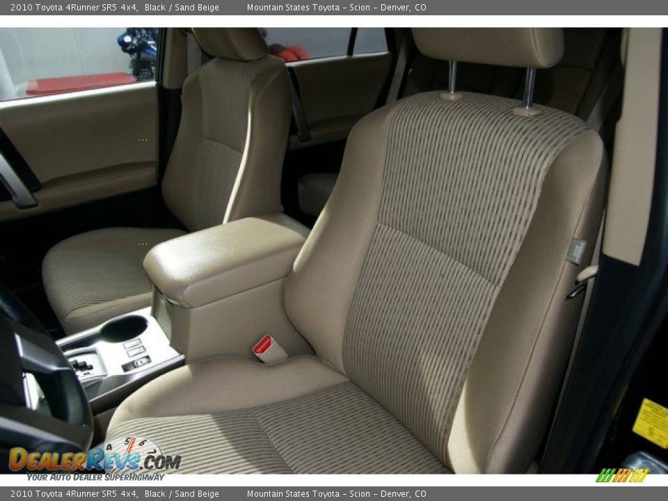 2010 Toyota 4Runner SR5 4x4 Black / Sand Beige Photo #16