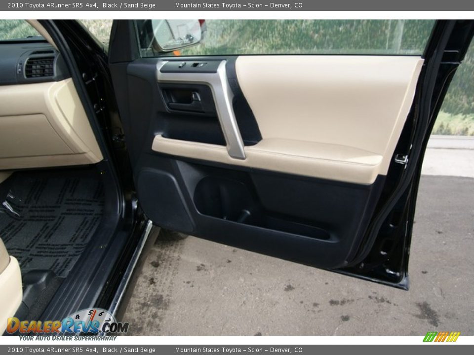 2010 Toyota 4Runner SR5 4x4 Black / Sand Beige Photo #22