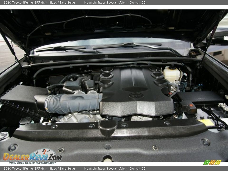 2010 Toyota 4Runner SR5 4x4 Black / Sand Beige Photo #25