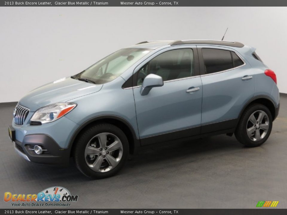 Glacier Blue Metallic 2013 Buick Encore Leather Photo #1