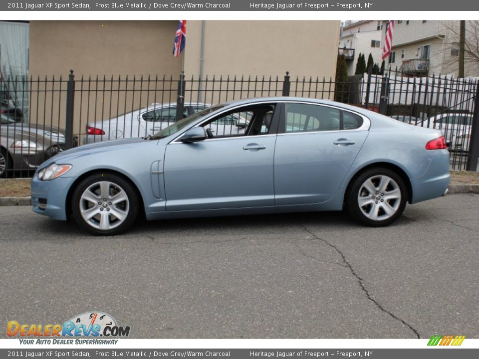 Frost Blue Metallic 2011 Jaguar XF Sport Sedan Photo #3