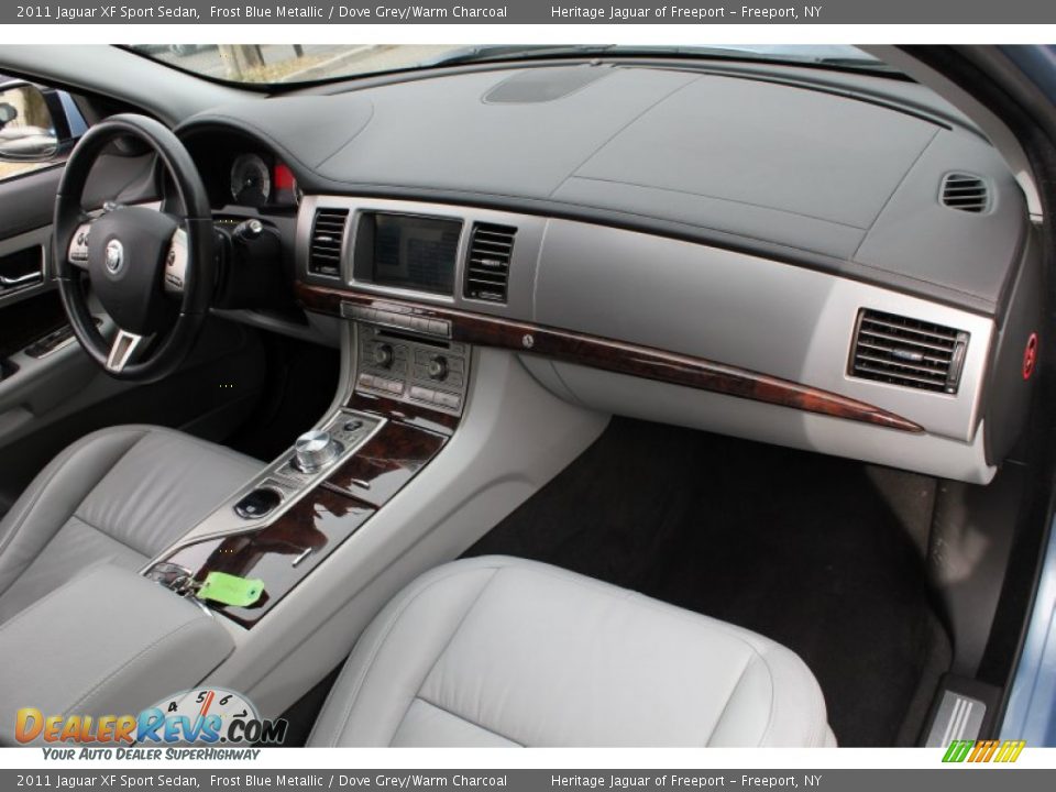 Dashboard of 2011 Jaguar XF Sport Sedan Photo #11