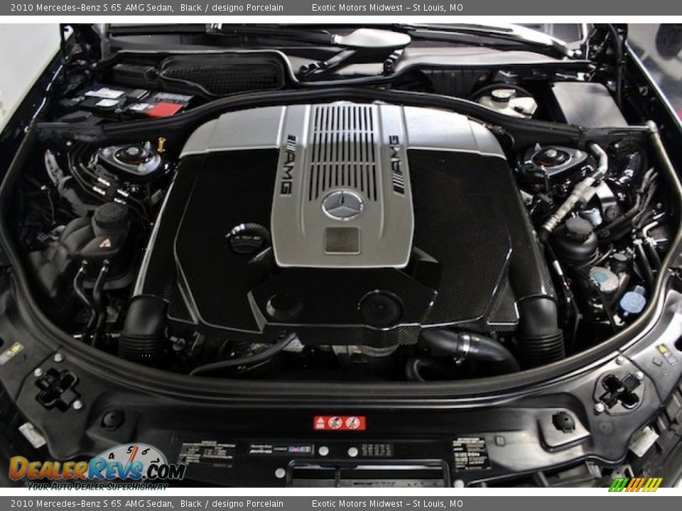 2010 Mercedes-Benz S 65 AMG Sedan 6.0 Liter Twin-Turbo SOHC 36-Valve VVT V12 Engine Photo #20