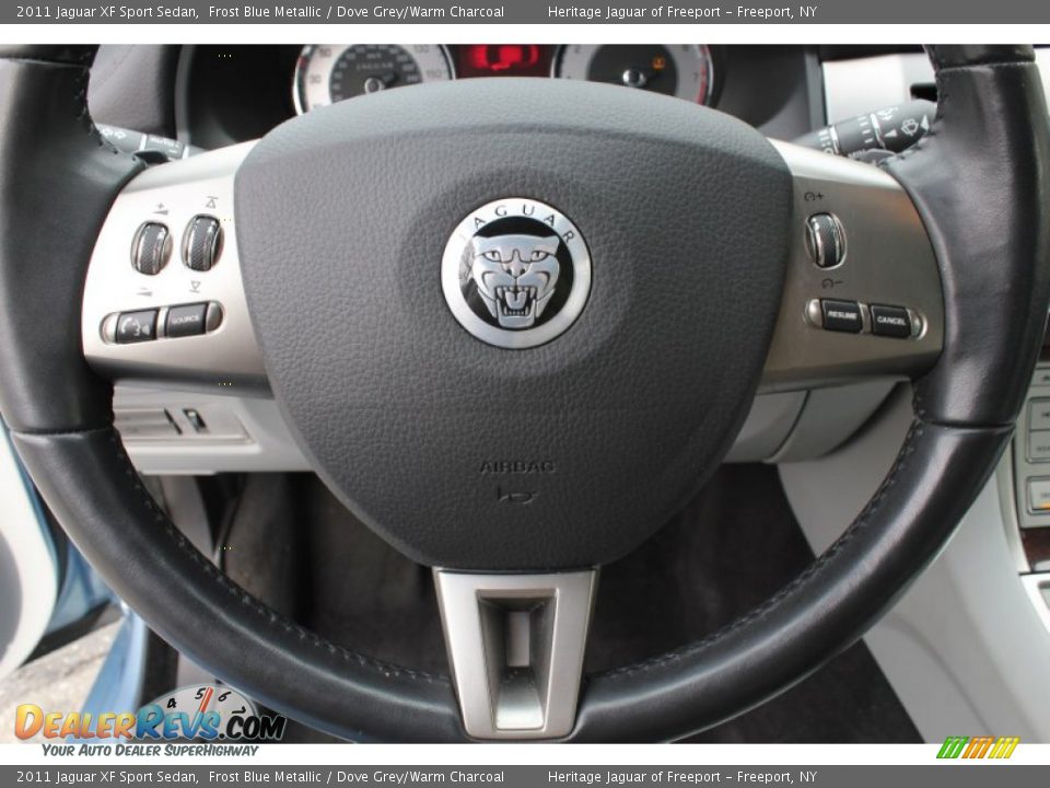 2011 Jaguar XF Sport Sedan Steering Wheel Photo #28