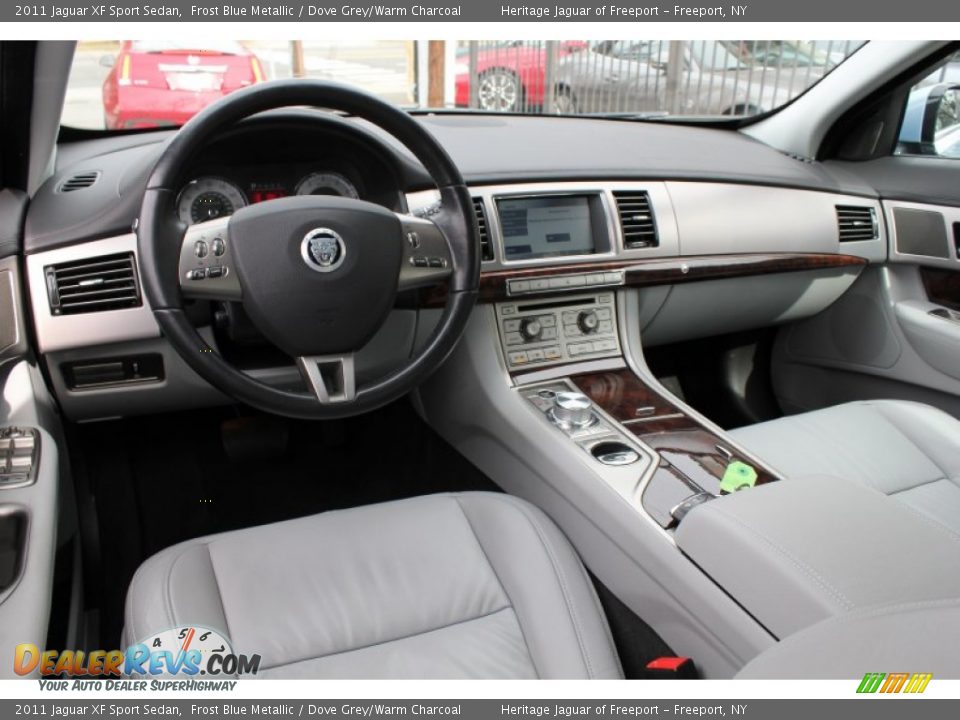 Dove Grey/Warm Charcoal Interior - 2011 Jaguar XF Sport Sedan Photo #29