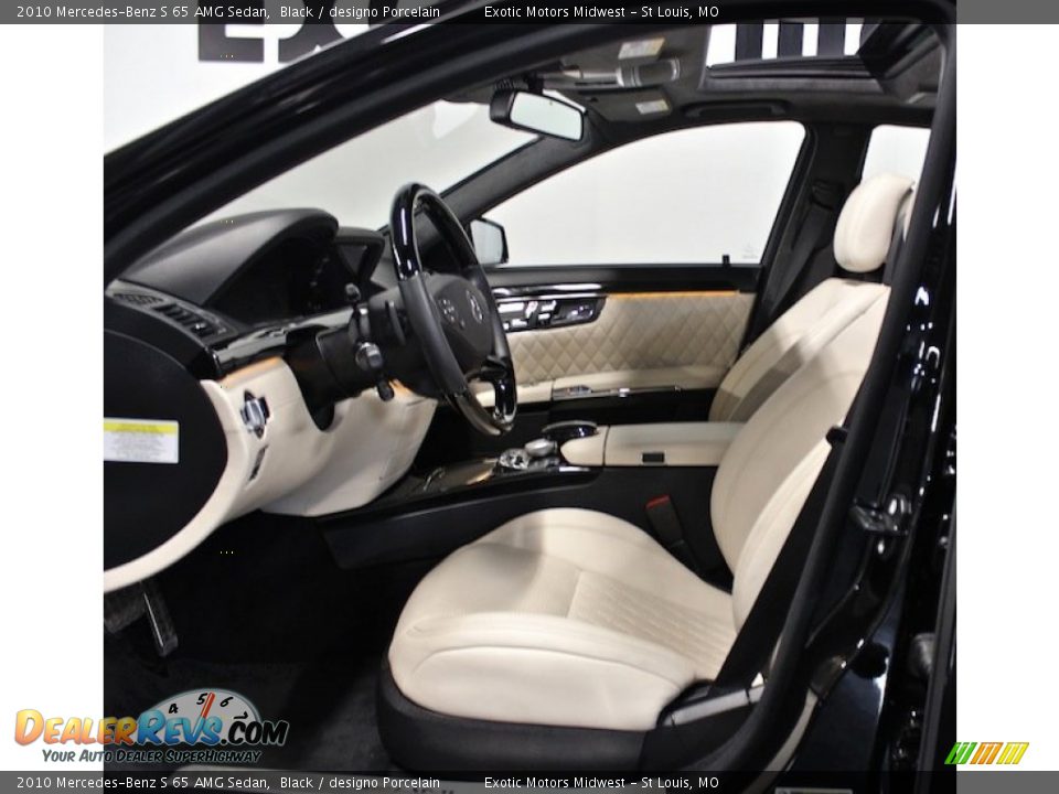 designo Porcelain Interior - 2010 Mercedes-Benz S 65 AMG Sedan Photo #31