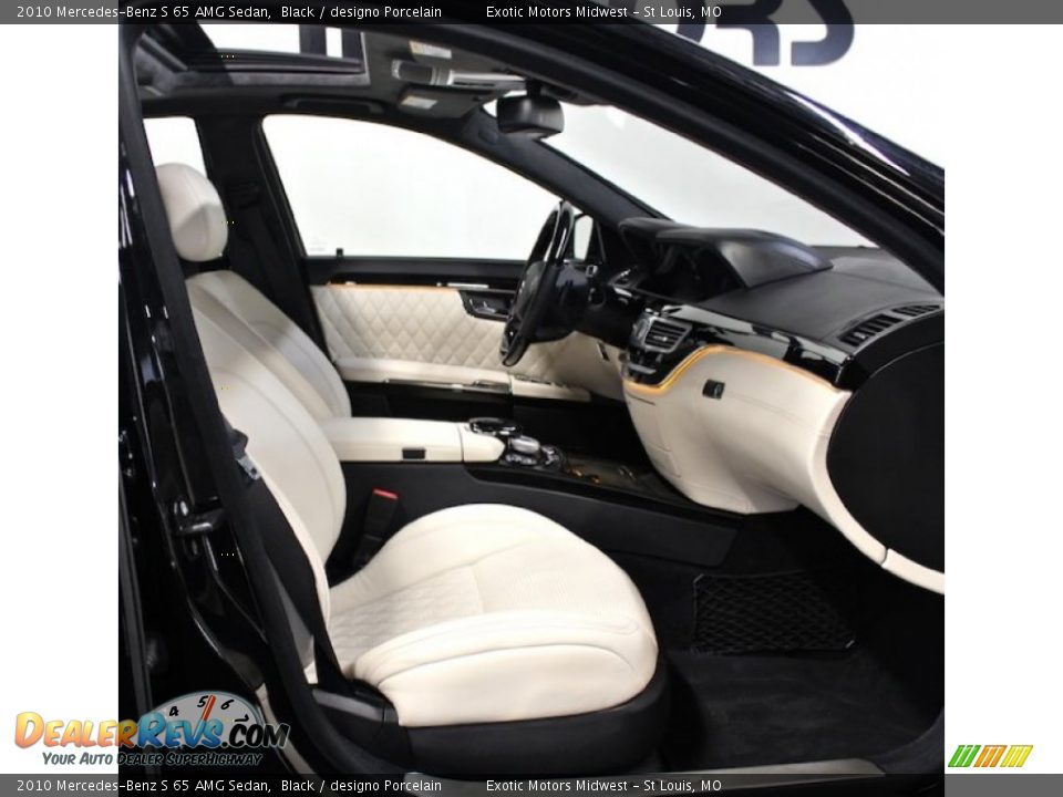 designo Porcelain Interior - 2010 Mercedes-Benz S 65 AMG Sedan Photo #32