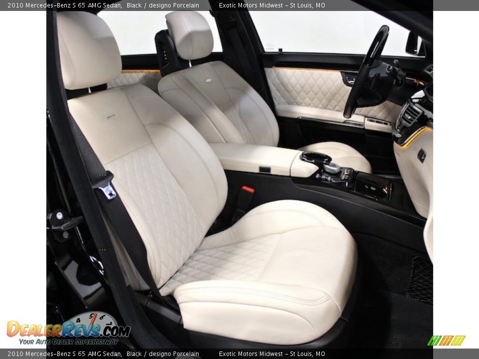 Front Seat of 2010 Mercedes-Benz S 65 AMG Sedan Photo #34
