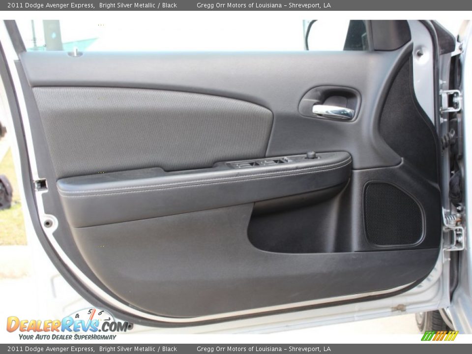 2011 Dodge Avenger Express Bright Silver Metallic / Black Photo #14