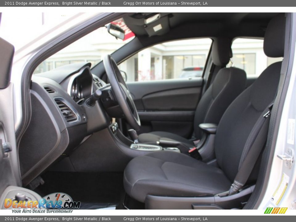 2011 Dodge Avenger Express Bright Silver Metallic / Black Photo #15