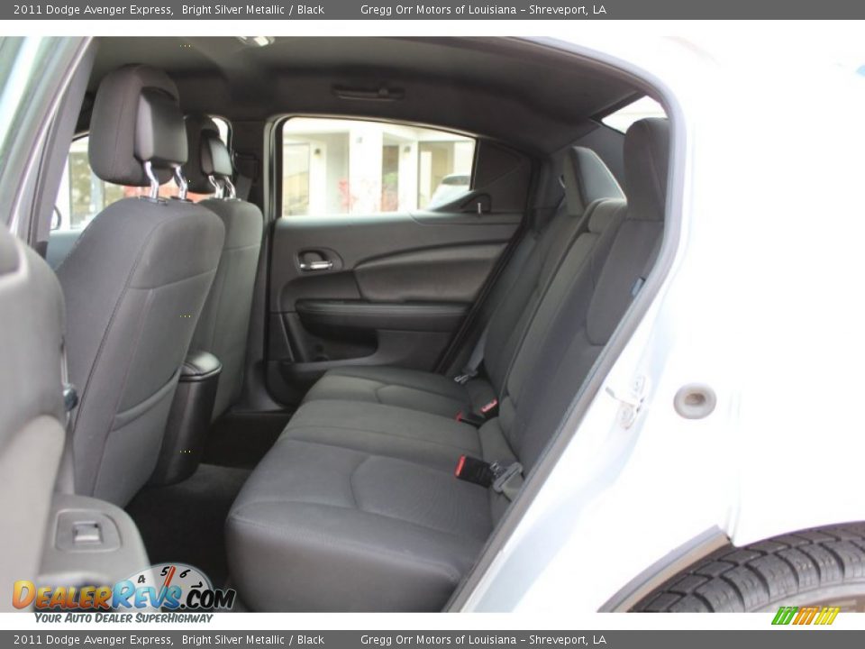 2011 Dodge Avenger Express Bright Silver Metallic / Black Photo #19
