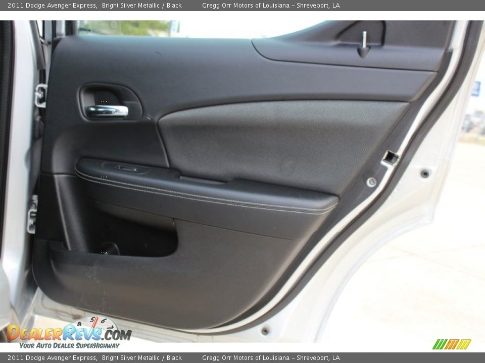 2011 Dodge Avenger Express Bright Silver Metallic / Black Photo #20
