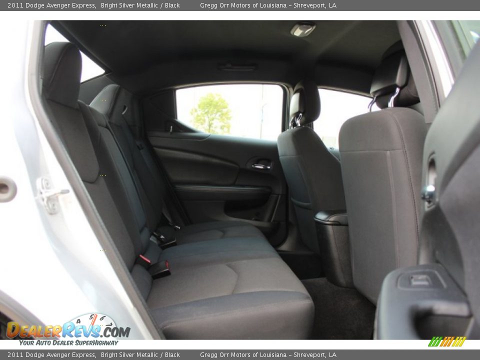 2011 Dodge Avenger Express Bright Silver Metallic / Black Photo #21