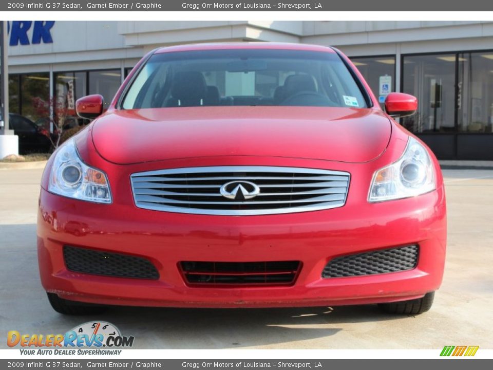 2009 Infiniti G 37 Sedan Garnet Ember / Graphite Photo #7