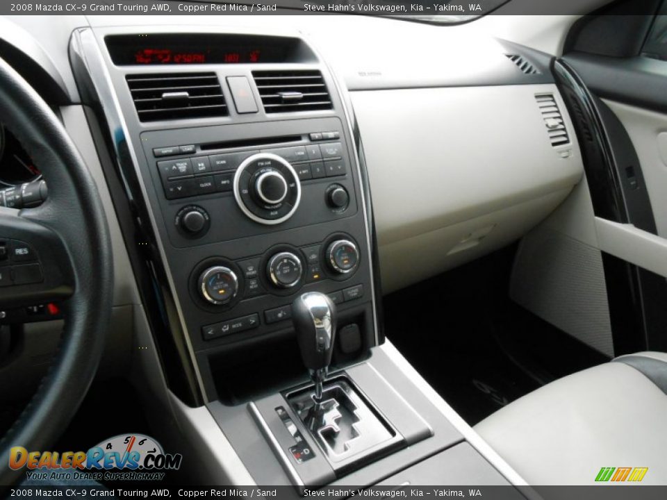 2008 Mazda CX-9 Grand Touring AWD Copper Red Mica / Sand Photo #14