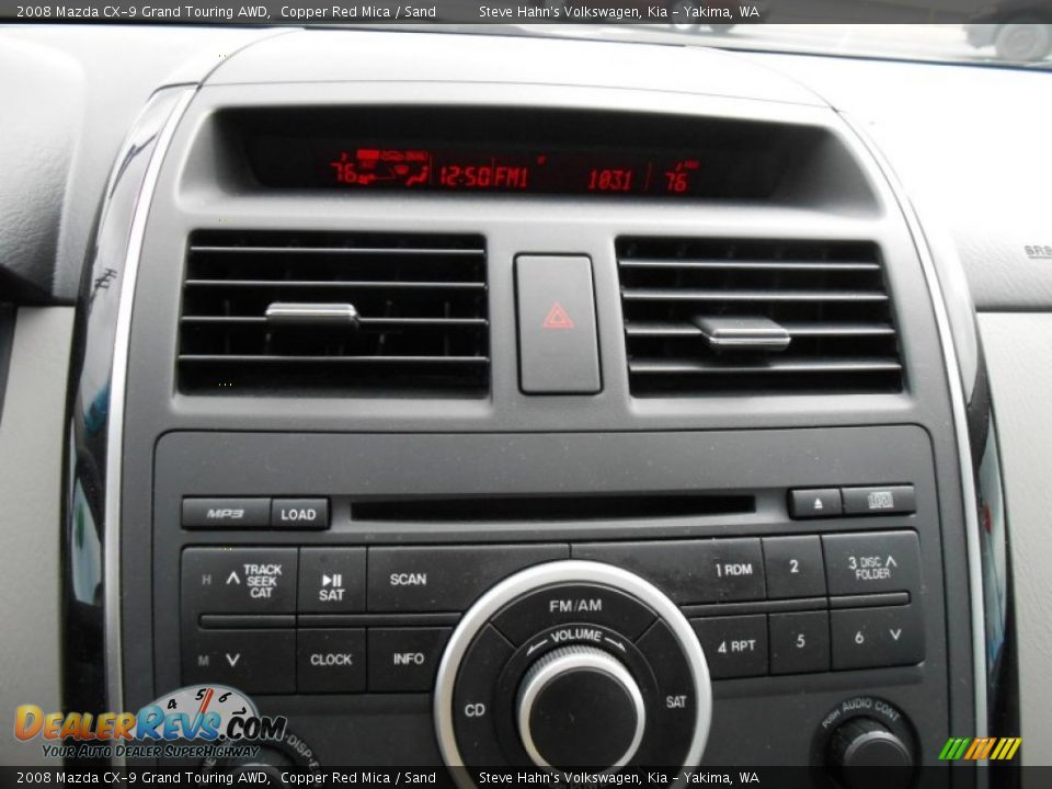 2008 Mazda CX-9 Grand Touring AWD Copper Red Mica / Sand Photo #15